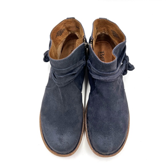 Born Tarkiln Suede Boot Blue Gray Size 8.5 - Picture 5 of 15
